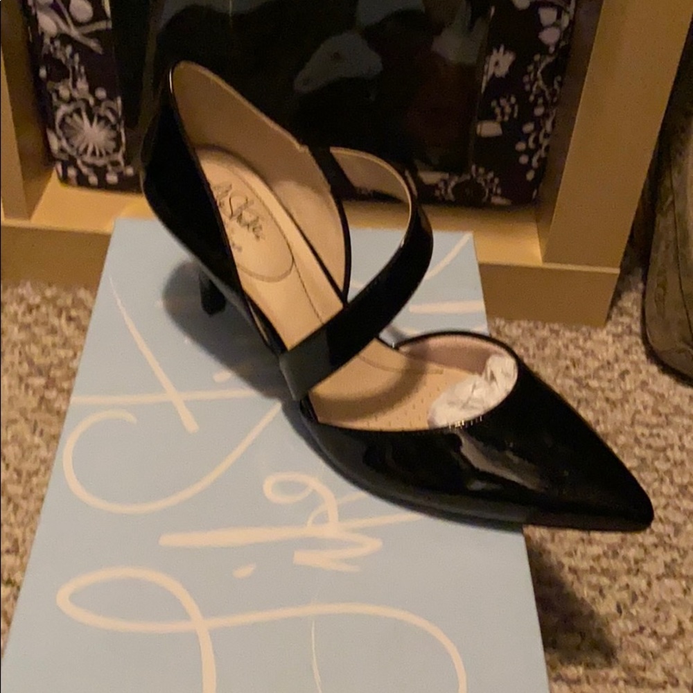 Black heels